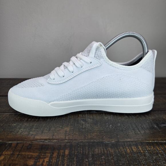 Vessi Weekend Sneaker Mens Size 6 Waterproof Shoes Marble White White Womens 7 main image 7